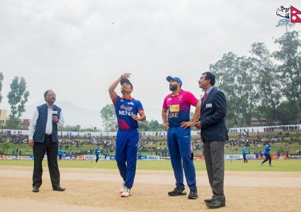 नेपाल एसीसी प्रिमियर कप क्रिकेटको उपाधि नजिक : रोकिएको फाइनल खेल आज