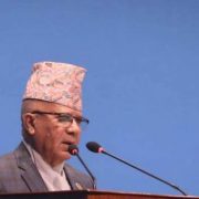 काँग्रेसलाई तर्साउन र एमालेसँग मुकाविला गर्न समाजवादी मोर्चा बनेको होइनः माधव नेपाल